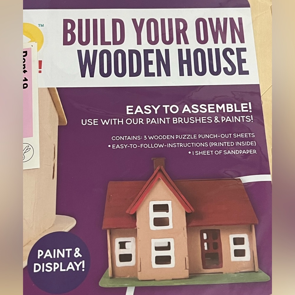 Build your own wooden house!